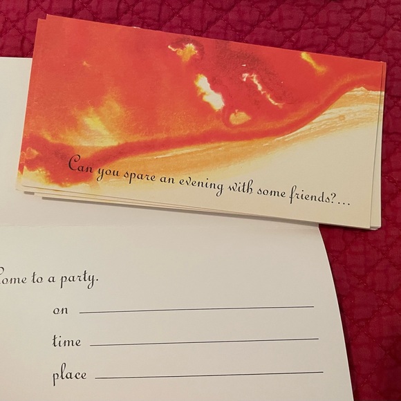 1971 Vintage, MCM new in the box Eaton’s party invitations - Picture 4 of 11